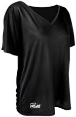 Glock AP960354 Glock Girl Relaxed  Black Pre-Shrunk Cotton Short Sleeve V-Neck 2XL