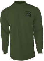 Glock AP96065 Born In Austria  Military Green Pre-Shrunk Cotton Long Sleeve Small