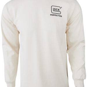 Glock AP96074 Born In Austria  Tan Pre-Shrunk Cotton Long Sleeve XL