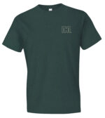 Hornady Gear 31794 Double Rocker  Olive Heather, Cotton/Polyester/Rayon, Short Sleeve Semi-Fitted, XL