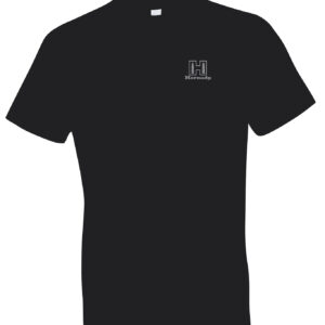 Hornady Gear 30124 Fueled By Hornady  Black Cotton, Short Sleeve Semi-Fitted XL