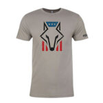 Foxpro FHFGS Foxhead Flag Gray Cotton/Polyester Short Sleeve Small