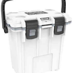 PELICAN 20Q-1-WHTGRY 20QT ELITE COOLER WHT/GRY