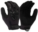 Pyramex VGTG40BM Impact Operator Heavy-Duty Black Synthetic Leather Medium Hook & Loop