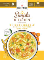 ReadyWise RWSK05062 Simple Kitchen Chicken Noodle Soup 8 Servings Per Pouch, 6 Per Case