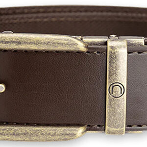 Team Nexbelt Operating PCS3327 EDC  Espresso Leather 1.50" Wide Buckle Closure