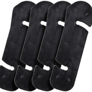 Mdt Sporting Goods Inc 104185BLK Buttstock Spacer Kit Black 4 Pack