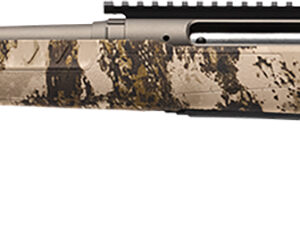 Savage Arms 32346 Axis 2 Pro Compact 6.5 Creedmoor 4+1 20" Gun Metal Bronze Cerakote Heavy Sporter Threaded Barrel & Picatinny Rail Carbon Steel Receiver, Fixed Western Camo Synthetic Stock, Left Hand