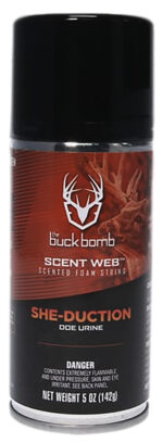 The Buck Bomb HSBBSWSHEDUC Buck Bomb She-Duction Doe Urine Scent 5oz Aerosol