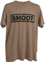 Hornady 99606XXXL Shoot T-Shirt Brown Tri-Blend Short Sleeve 3XL