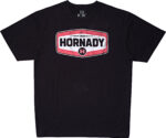 Hornady 99607XXL Hornady T-Shirt Black Cotton Short Sleeve 2XL
