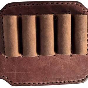 1791 Gunleather HNTABSMRBRWA Ammo Belt Slide Brown Leather