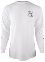 Glock AP96092 Perfection Long Sleeve Tee White Pre-Shrunk Cotton Long Sleeve Small