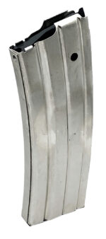 ProMag RUGA3N Ruger Mini-14  30rd 223 Rem Silver Nickel-Plated