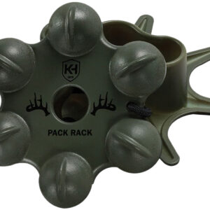 Knight & Hale KHD1019  Pack Rack Attracts Deer Species Dark Green Plastic