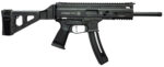 Grand Power 197892004817 TR22 Stribog 22 LR 25+1 10" Black Threaded Barrel, Black Hardcoat Anodize Receiver w/Picatinny Rail, Black SB Tactical Brace, Black Polymer Grip, Ambidextrous