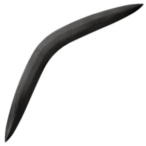 Cold Steel CS92BRGB Boomerang  Non-Returning Black Polypropylene 28" Long