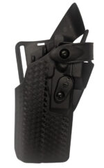Safariland 7360RDS8325481 7360RDS  7TS Black Compatible w/ 17 Gen5, SureFire X300U, Basketweave Finish, Right Hand