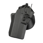 Safariland 7378RDS28325411 7378-7TS-ALS  Black SafariSeven Fits Glock19 Gen 5 Compatible w/ SureFire X300U Belt Loop/Paddle Mount Right Hand