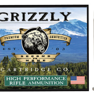 Grizzly Ammo GC45/70+P5   45-70Gov+P 405gr Wide Long Nose Gas Check 20 Per Box/10 Case