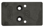 Walther Arms 5136209 Optic Plate  Black Steel Fits Walther PDP 2.0