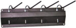 Berry's 52672 Gun Safe Pistol Rack Black Holds 4 Pistols