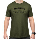 Magpul MAG1112-317  Go Bang Parts Olive Drab Heather Cotton/Polyester Short Sleeve Small