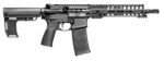 Patriot Ordnance Factory 2295 P15 Constable 300 Blackout 30+1 10.50" M-LOK Handguard, Black Anodized Aluminum Receiver w/Picatinny Rail, Black Polymer MFT Blade Stabilizer, MFT Grip