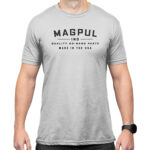 Magpul MAG1112-041-XL Go Bang Parts  Stone Gray Heather Cotton/Polyester Short Sleeve XL