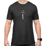 Magpul MAG1117-010-S Hula Girl CVC  Charcoal Gray Cotton/Polyester Short Sleeve Small