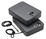 SnapSafe 75221 Lock Box  2XL Key Entry Black Steel 11.50" L x 8.50" W x 2.50" D 2pk