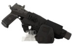 Cole-tac VWX101 Varmint Wrangler XL Pistol Holder Chest Black Right Hand