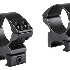 Hawke Sport Optics 22116 Match Mount  Matte Black Anodized Aluminum 30mm Tube, Medium Weaver