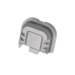 Tyrant CNC TDG43X48SPGREY Slide Cover Plate  Chevron Design Glock 43x/48 Grey Aluminum