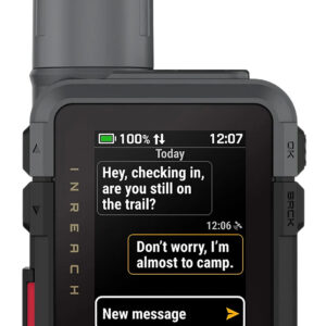Garmin 0100338700 inReach Mini 3 Black/Gray Size Compact Sunlight-Readable/Transflective Color MIP Display