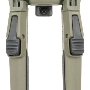 Savage Arms 56450 M-LOK Bipod  7.20"-10" High Green Polymer
