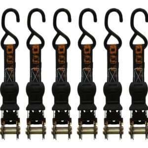 MUDDY MUD-DRS14-6PK   1"X14" DURABLE RATCHET STRAP