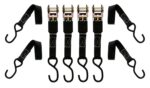 MUDDY MUD-SDRS10-4PK  1"X10'STD DUTY RATCHET STRAP