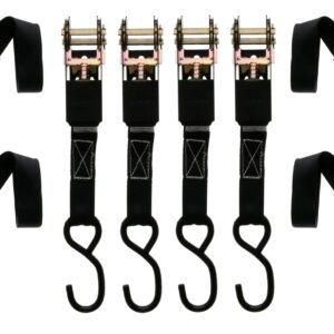 MUDDY MUD-SDRS10-4PK  1"X10'STD DUTY RATCHET STRAP