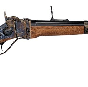 Davide Pedersoli 010S775457 1874 Sharps Calvary 45-70 Gov 1rd 22" Blued Single Shot Barrel, Color Case Hardened Receiver, Walnut Fixed Stock