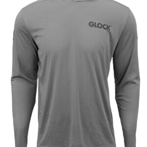 GLK AP96419 HOODED PERFORMANCE SHIRT 2XL GREY