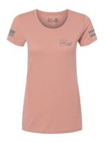 GLK AP96363 GLOCK GIRL FLAG TEE M   PINK