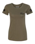 GLK AP96369 GLOCK GIRL FLAG TEE L   GRN