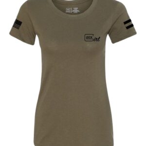 GLK AP96370 GLOCK GIRL FLAG TEE XL  GRN