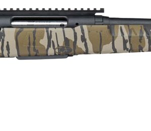 Savage Arms 33299 Axis 2 Pro 22-250 Rem 4+1 20" Black Cerakote Carbon Steel Spiral Fluted Threaded Barrel & Receiver Picatinny Rail, Mossy Oak Original Bottomland Fixed w/Pistol Grip Synthetic Stock,