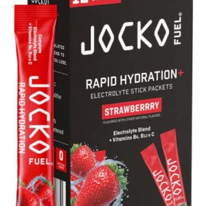JOCKO 29283 RAPID HYDRATION POWDER STRAWBERRY 12PK