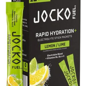 JOCKO 29278 RAPID HYDRATION POWDER LEMON LIME 12PK