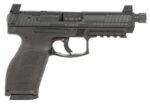 HK 81001233 VP9 A1 Tactical Full Size 9mm Luger 15+1 5.12"  Black Threaded Barrel, Black Steel Optic Ready Slide, Black Polymer Frame w/Picatinny Rail, Interchangeable Backstrap Grip