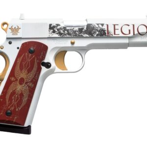 Tisas Arms Customs 10100516AA9 1911 A1 Stakeout Legion Sports South Exclusive 45 ACP 8+1 5" Carbon Steel Serrated Slide Carbon Steel Frame w/Beavertail