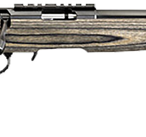 Ruger 8348 American Rimfire Target Full Size 22 LR 10+1 18" Satin Blued Threaded Bull Barrel & Alloy Steel Receiver w/Scope Rail, Black Fixed Laminate Stock, Right Hand